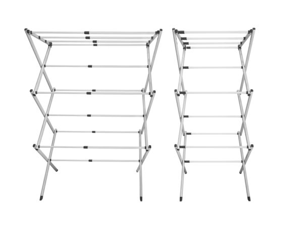 Rainbow Drywell Metal Compact Telescopic And Collapsible, Truly Portable, Foldable & Extendable Cloth Drying