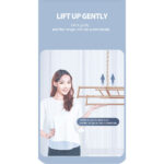 IntelliNova Dry - LED Intelligent Electric Cloth dryer with Voice and Remote Control Operation (Gold)