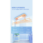IntelliNova Dry - LED Intelligent Electric Cloth dryer with Voice and Remote Control Operation (Gold)