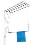 Rainbow Drywell Luxury Dry Heavy Duty Stainless Steel Individual dropdown Ceiling Cloth Dryer/Cloth Hanger/Cloth Drying Stand for Balcony/Clothes Stand for Drying