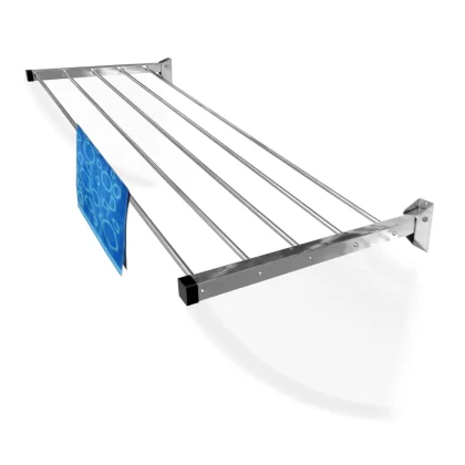Rainbow Drywell Glider Stainless Steel Heavy Duty Wall Mounted Easy to Use Foldable Cloth Stand