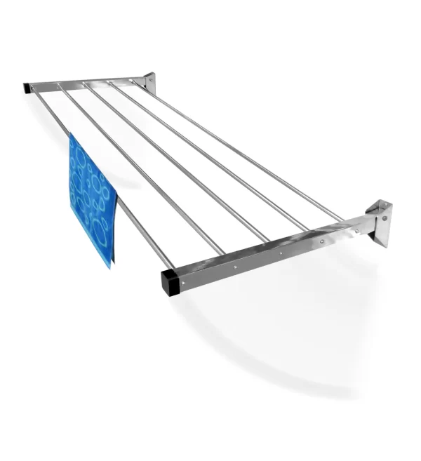 Rainbow Drywell Glider Stainless Steel Heavy Duty Wall Mounted Easy to Use Foldable Cloth Stand