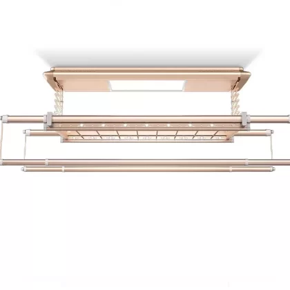 IntelliNova Dry - LED Intelligent Electric Cloth dryer with Voice and Remote Control Operation (Gold)