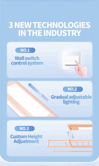 IntelliNova Dry - Superior Functions Intelligent Electric Cloth dryer with LED, UV, FAN, Heater, Voice and Remote Control Operation (Gold)