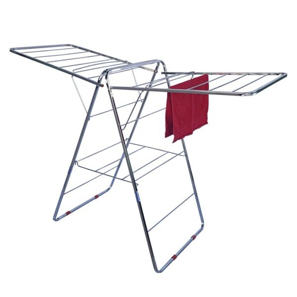 Rainbow Drywell Beetle Stainless Steel Foldable Cloth Drying Stand/Double Rack Cloth Stand for Drying Clothes/Cloth Stand/Clothes Dryer/Clothes Hanger