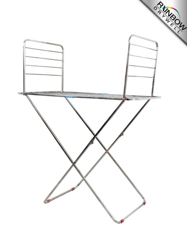 Rainbow Drywell Butterfly Stainless Steel Foldable Cloth Drying Stand/Double Rack Cloth Stand for Drying Clothes/Cloth Stand/Clothes Dryer/Clothes Hanger