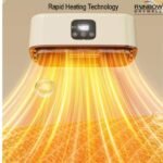 Thermodry - Smart Portable Clothes Dryer for multiple garments, Rapid Heating, Foldable Electric Heater with Timer, Fabric-Safe, Energy-Efficient Quiet Operation, Travel-Friendly Design (600 W)