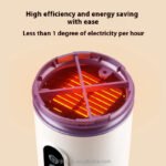 Mini Thermodry - Smart Portable Clothes Dryer, Rapid Heating, Foldable Electric Heater with Timer, Fabric-Safe, Energy-Efficient Quiet Operation, Travel-Friendly Design